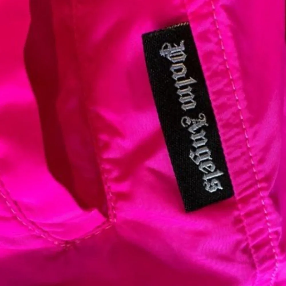 Palm‎ Angels Neon Pink Swim Trunks Size Medium